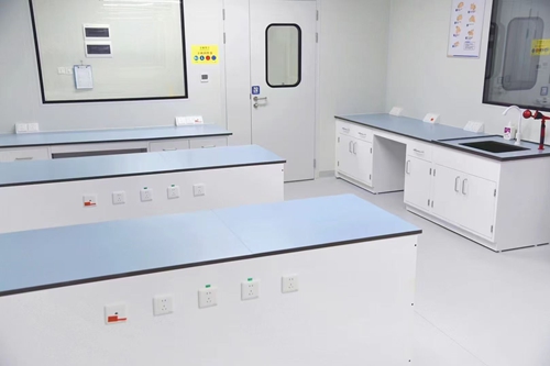 全钢化验室操作台